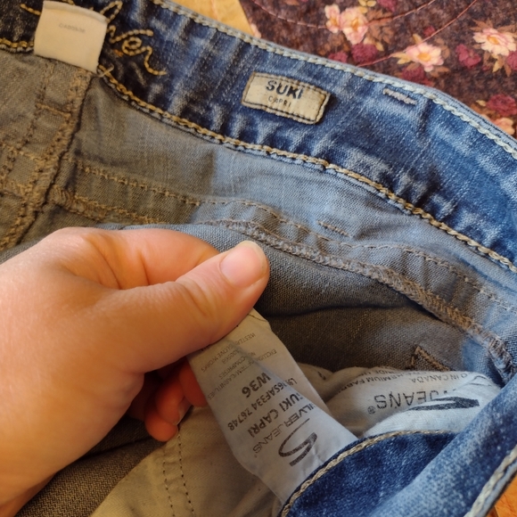 Silver Capris - Picture 2 of 8